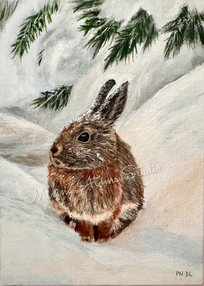 Bunny In Snow